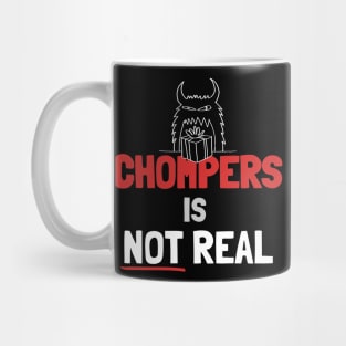 Chompers White Print Mug